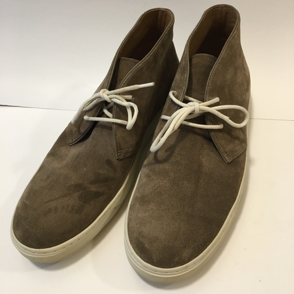 Vince Chelsea Suede Lace-Up Ten Sneaker 10,5 M - Picture 3 of 8